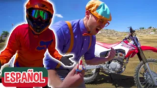 Blippi explora una motocicleta | Vehículos para niños | Videos educativos para niños