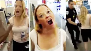 Drugged Out Lady Gets Arrested After Harassing Store Employee