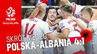 OBSZERNY SKRÓT meczu POLSKA – ALBANIA (4:1)