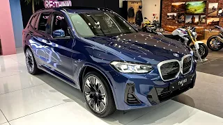 2022 BMW iX3 M Sport Exterior & Interior | Walkaround