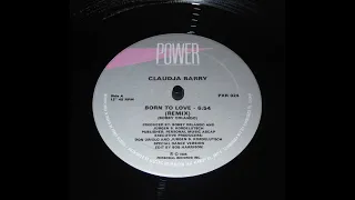 CLAUDJA BARRY- BORN TO LOVE HIGH ENERGY (REMIX) 1985 #colecciòn #osvymillermix80's