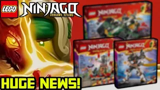 MORE Part 2 Sets LEAKED! 🐉 Ninjago Dragons Rising Season 2 News! - Ninja Combo Vehicle & Cole Mech!