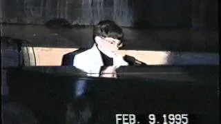 Chris Yonke, Edison Middle School 1995 Talent Show , Piano Man