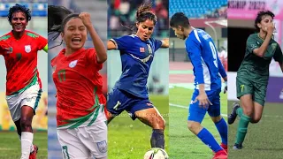 Top 10 Goals In SAFF Women's Championship 2022 Nepal