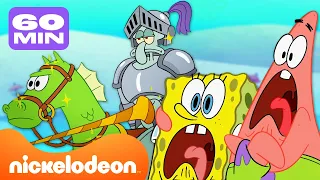 Bob Esponja | ¡Más de 60 MINUTOS de los Momentos Más Graciosos de NUEVOS Episodios de Bob Esponja! 🤣