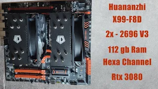 Один хорошо, а два ещё лучше! Тестирование 2X - 2696 V3 + X99 F8D + Rtx 3080 в синтетике + игры