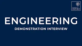 Engineering Demonstration Interview