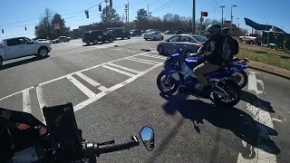 Ktm 1290 super duke R VS Yamaha R1