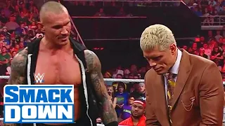 Randy Orton confronta a Cody Rhodes - Smackdown 31 de Mayo 2024 - WWE en español