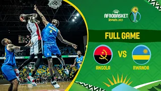 Angola v Rwanda | Full Game - FIBA AfroBasket 2021