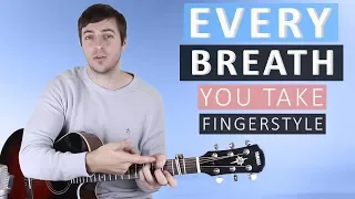 Every Breath You Take by The Police (Fingerstyle Guitar Lesson)