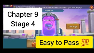 Vergeway Chapter 9 Stage 4 Lords Mobile