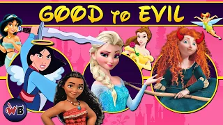 Every DISNEY PRINCESS Ranked: Good to Evil 👑