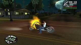 How to get a ghost rider bike in GTA San Andereas (NO CHEAT OR MOD}
