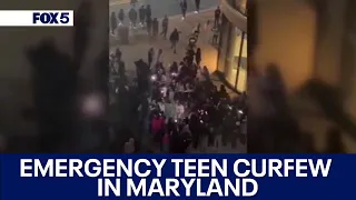 Prince George's County enacts emergency teen curfew after chaos at National Harbor