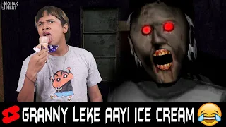 Granny Ice Cream Leke Aayi 😂 HORROR GAME GRANNY 2 : GRANNY COMEDY || MOHAK MEET #Shorts