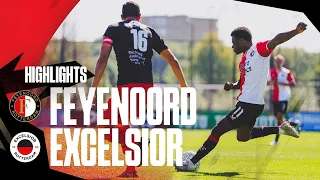 Friendly derby draw ⚖  | Highlights Feyenoord - Excelsior | Friendly 2023-2024