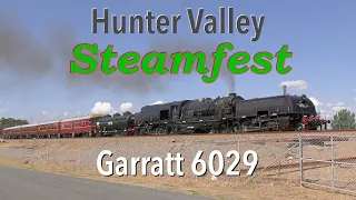 Steam locomotive 6029 HV Steamfest April 2024