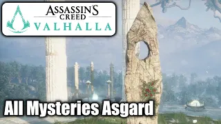 Assassin's Creed Valhalla - Asgard all Mystery Locations and Solutions