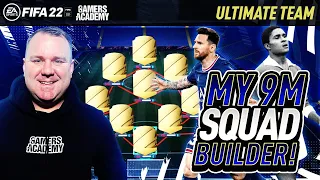 FIFA 22 -  *TOTY SPECIAL!* INSANE 9M COIN SQUAD BUILDER!!