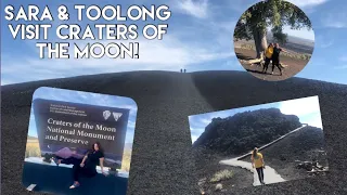 Sara Visits Craters of the Moon | Exploring Caves, Volcanic Cones, Lava Fields & Pickles in Idaho