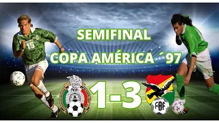 ⚽Bolivia vs México🏆Semifinal Copa América 1997