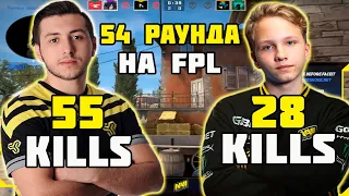 XANTARES ЖЕСТКО БУСТИТ M0NESY В ОЧЕНЬ ПОТНОЙ КАТКЕ В 54 РАУНДА НА FPL | XANTARES И M0NESY НА FPL