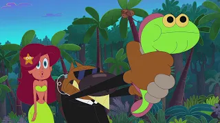 ZIG e SHARKO 😎 Guarda-costas da marina 😎 Português Brasil | Cartoon for Kids