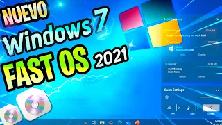 ⚡El NUEVO Windows 7 2021 REMASTERIZADO / Nueva VERSION Fast OS 7 Más OPTIMIZADO!