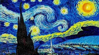 Trippy Gogh | Vangogh in 4K | Mushrom Trips | Lsd Trip | Psychedelic | Mushroom Trip | Fractal|