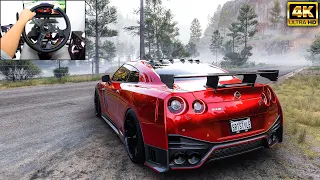 Nissan GTR Nismo R35 | Forza Horizon 5 | Logitech g29 gameplay