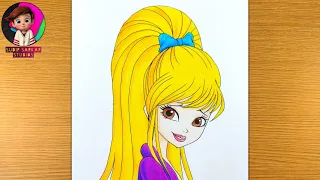 How to Draw STELLA from Winx Club season 8 ~ Step-by-Step Tutorial Easy