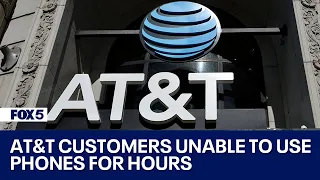 AT&T restores service after customers unable to use phones for hours