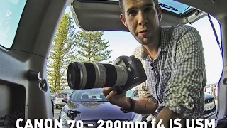 Canon 70 - 200mm f4 IS USM Review with Samples - Surf Photography