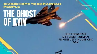 GHOST OF KIEV | dogfight between MIG-29 Ukrainian Fighter jet and SU-27 Russian Fighter Jet