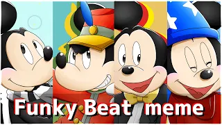 Funky Beat meme【disney/mickey/ﾐﾄﾐ】