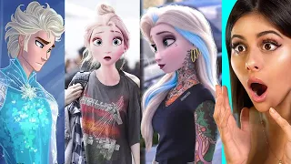 CARTOON ART GLOW UPS