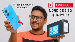OnePlus Nord CE 3 Unboxing & Quick Review... Flagship Features at 26,999 Rs 🔥