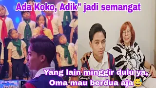 ADA KOKO, ADIK" JADI SEMANGAT~ YANG LAIN MINGGIR DULU YA, OMA MAU BERDUA AJA😁