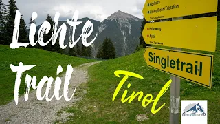 Lichte Trail 882 - steiler MTB Singletrail in Bichlbach (Tiroler Zugspitz Arena)