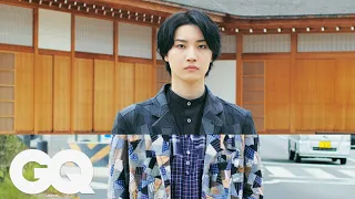 Dori Sakurada adorns ANREALAGE at Nagoya Castle | The “O.SHIRO” Collection Ep1 | GQ JAPAN