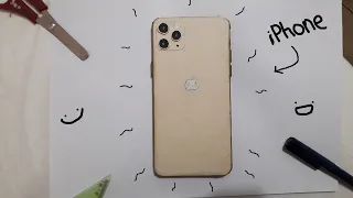 Como hacer un iPhone 11 Pro Max de (PAPEL)  | TUTORIAL |