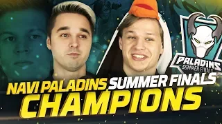 НАВИ Паладины снова выигрывают LAN. Summer Finals Champions