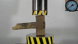 HYDRAULIC PRESS VS THE OLDEST SOVIET SLEDGEHAMMER