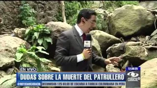 Revisarán nuevamente lugar donde desapareció patrullero Jairo Díaz - 6 de febrero de 2013