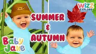 @BabyJakeofficial  - Summer and Autumn Adventures! ☀️🍁  | Full Episodes | Compilation | @WizzExplore