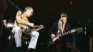 Les Paul with ZZ Top's Billy Gibbons