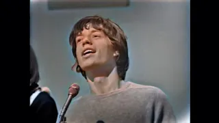 The Rolling Stones - Time Is On My Side (Live, Ed Sullivan) (AI Colourised)