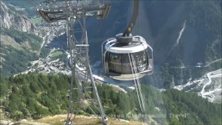 Monte Bianco, SkyWay, Courmayeur  Italian alps Chamonix to Aiguille du Midi из Курмайор в Эгюий дю М