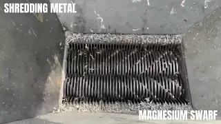 Can we shred it? Shredding Magnesium Swarf